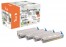 111833 - Peach kombipack kompatibelt med Sharp, OKI No. 4196-3005-8, 41963005-3008