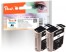 319228 - Peach Twin Pack Ink Cartridge black HC compatible with HP No. 940XL bk*2, D8J48AE