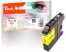 319794 - Peach Ink Cartridge yellow, compatible with Brother LC-221Y