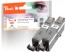320697 - Peach Twin Pack Ink Cartridge grey, compatible with Canon CLI-521GY*2, 2937B001