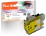 321992 - Peach Ink Cartridge yellow, compatible with Brother LC-421Y
